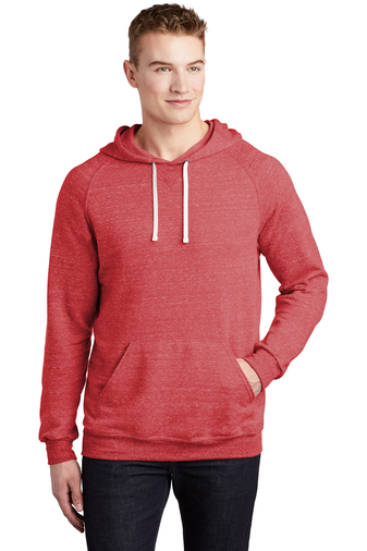 JERZEES ® Adult Unisex Snow Heather French Terry Raglan Hoodie Sweatshirt